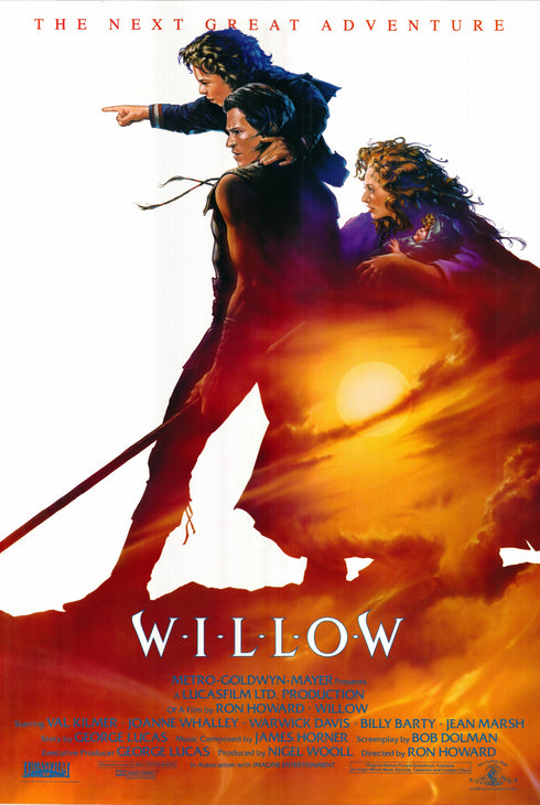 willow 1987 one sheet poster rolled